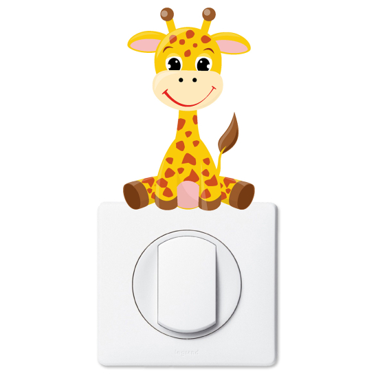 Light Switch Sticker - Giraffe