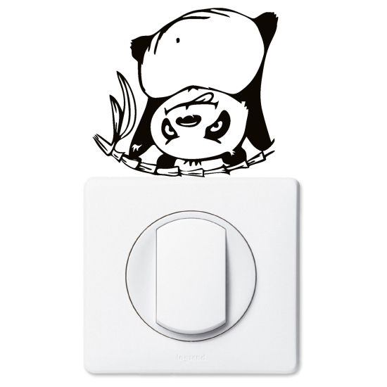 Light Switch Sticker - Panda