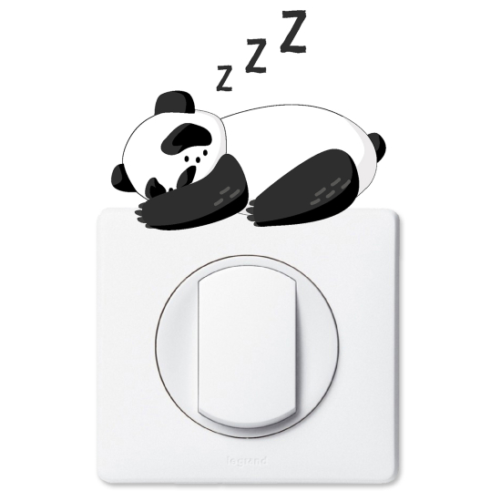 Light Switch Sticker - Panda