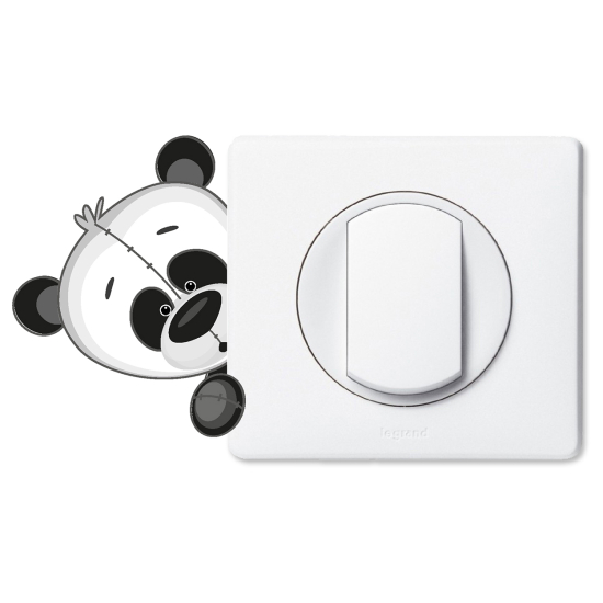 Light Switch Sticker - Panda