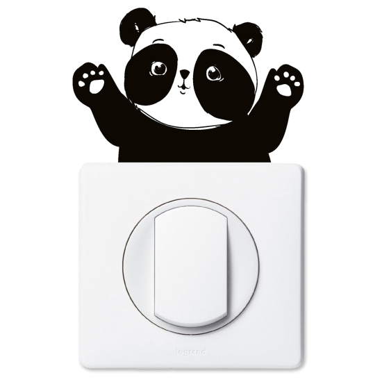 Light Switch Sticker - Panda