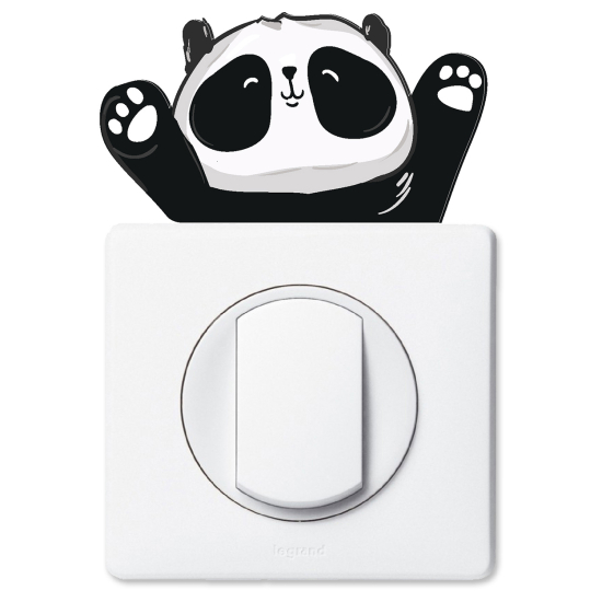 Light Switch Sticker - Panda