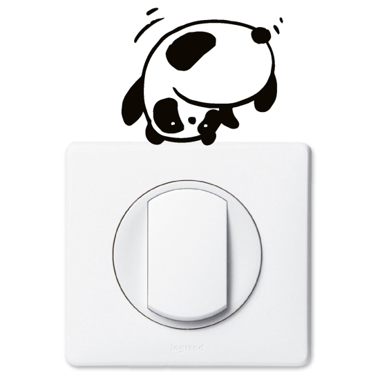 Light Switch Sticker - Panda