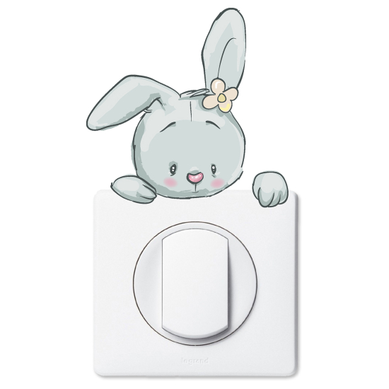 Light Switch Sticker - Rabbit