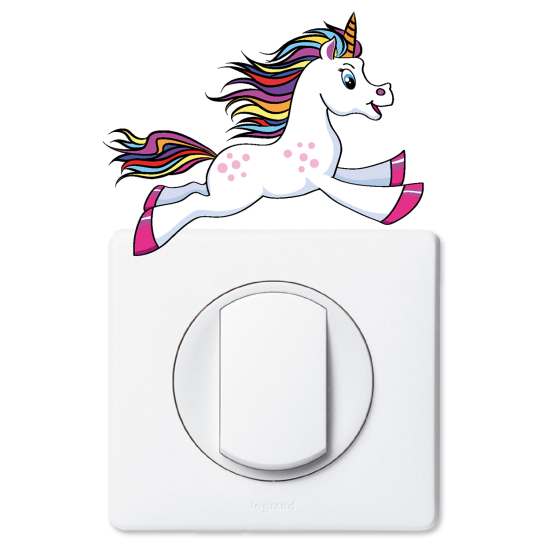 Light Switch Sticker - Unicorn