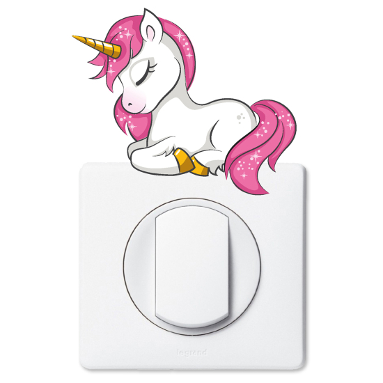 Light Switch Sticker - Unicorn