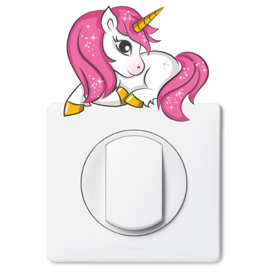 Light Switch Sticker - Unicorn