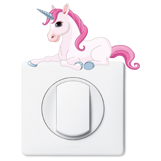 Light Switch Sticker - Unicorn