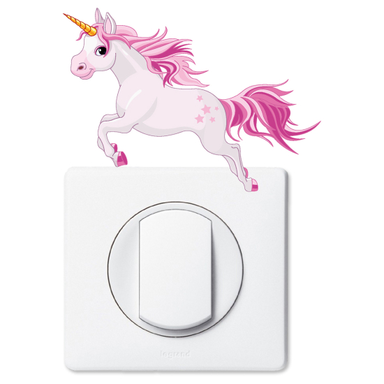 Light Switch Sticker - Unicorn