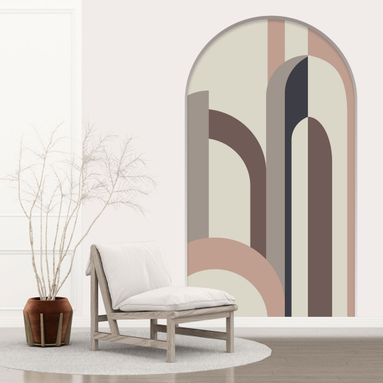 Optical Illusions Arch Wall Sticker - Arches design