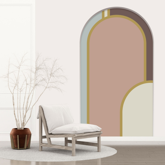 Optical Illusions Arch Wall Sticker - Arches design