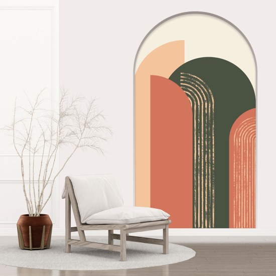 Optical Illusions Arch Wall Sticker - Arches Design