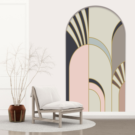 Optical Illusions Arch Wall Sticker - Arches Design