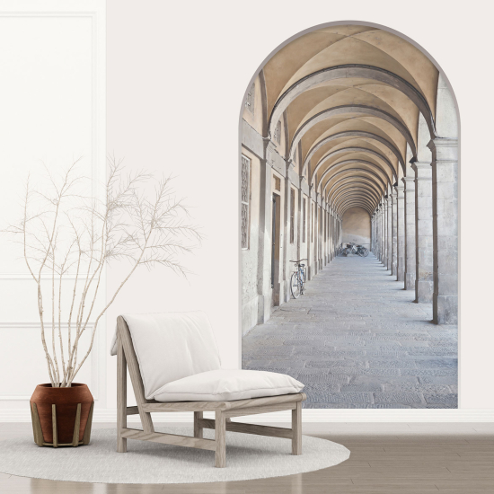 Optical Illusions Arch Wall Sticker - Column