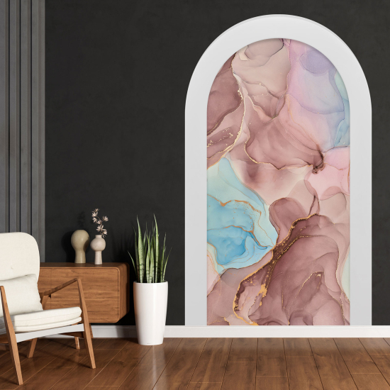 Optical Illusions Arch Wall Sticker - Design