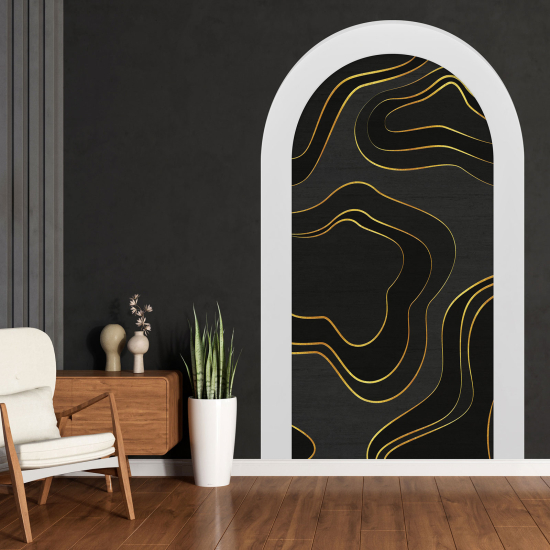 Optical Illusions Arch Wall Sticker - Design