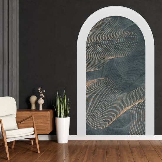 Optical Illusions Arch Wall Sticker - Design