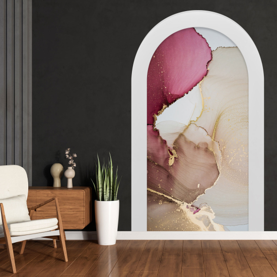 Optical Illusions Arch Wall Sticker - Design