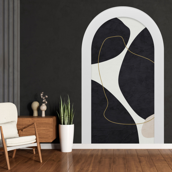 Optical Illusions Arch Wall Sticker - Design