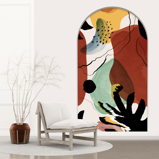 Optical Illusions Arch Wall Sticker - Design