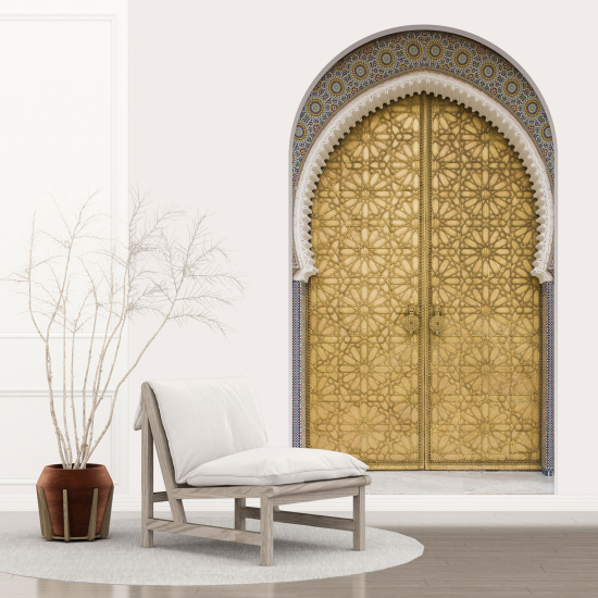 Optical Illusions Arch Wall Sticker - Eastern Gate