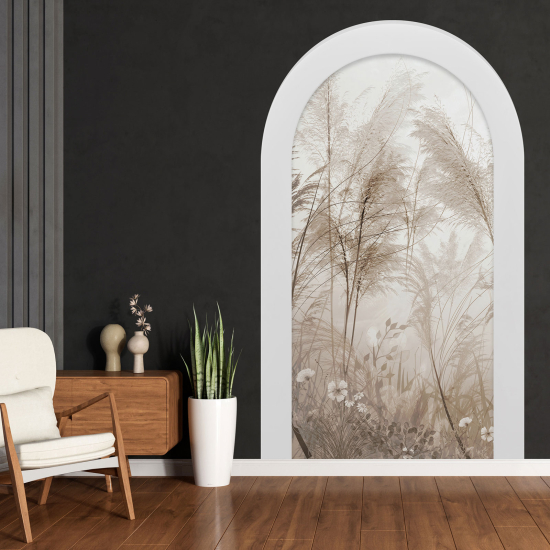 Optical Illusions Arch Wall Sticker - Forest