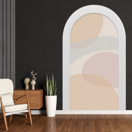 Optical Illusions Arch Wall Sticker - Modern