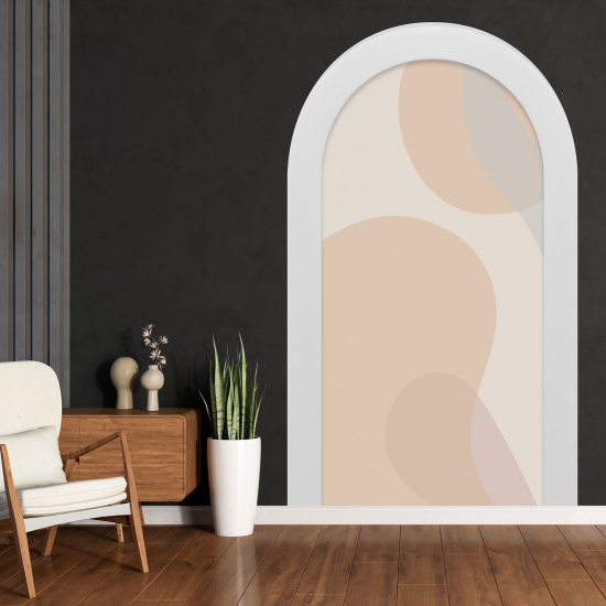 Optical Illusions Arch Wall Sticker - Modern