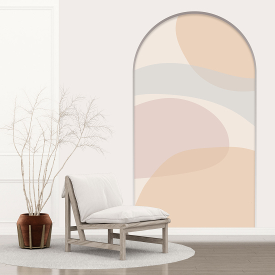 Optical Illusions Arch Wall Sticker - Modern