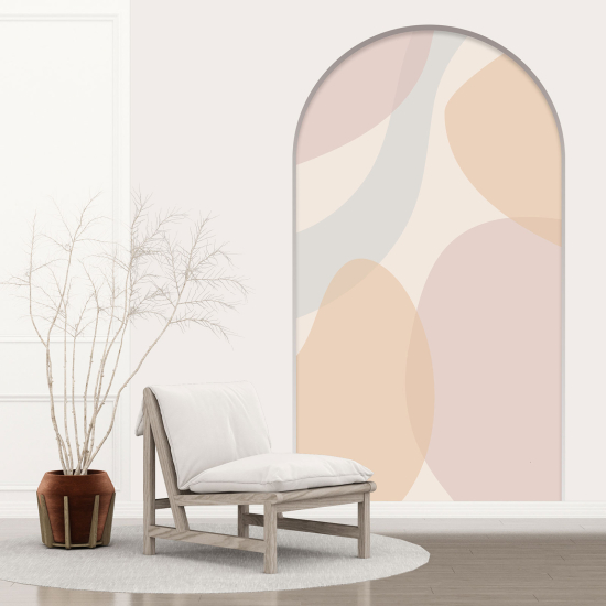 Optical Illusions Arch Wall Sticker - Modern