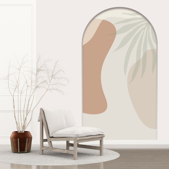 Optical Illusions Arch Wall Sticker - Modern