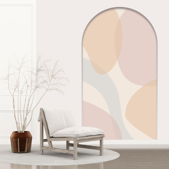 Optical Illusions Arch Wall Sticker - Modern