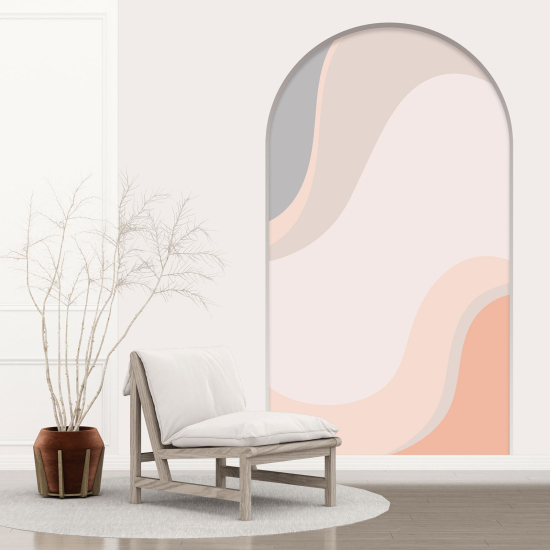 Optical Illusions Arch Wall Sticker - Modern