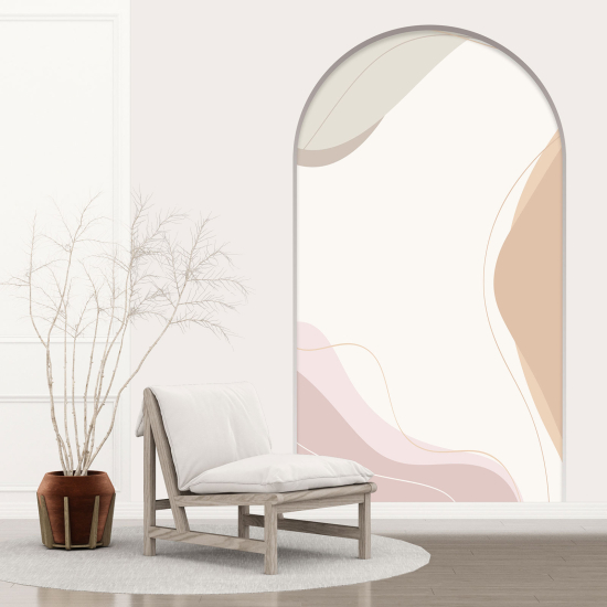 Optical Illusions Arch Wall Sticker - Modern