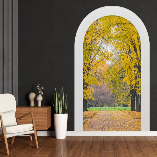 Optical Illusions Arch Wall Sticker - Path