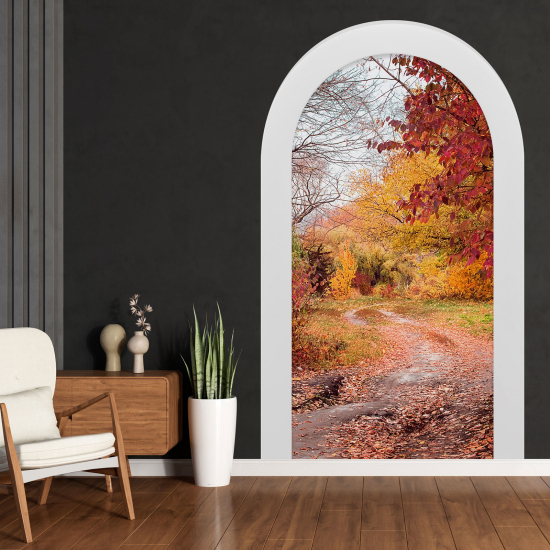 Optical Illusions Arch Wall Sticker - Path