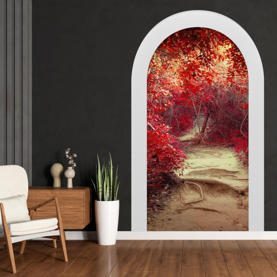 Optical Illusions Arch Wall Sticker - Path