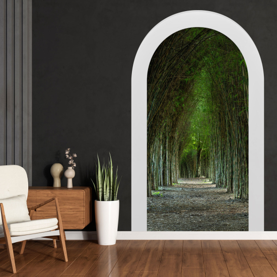 Optical Illusions Arch Wall Sticker - Path