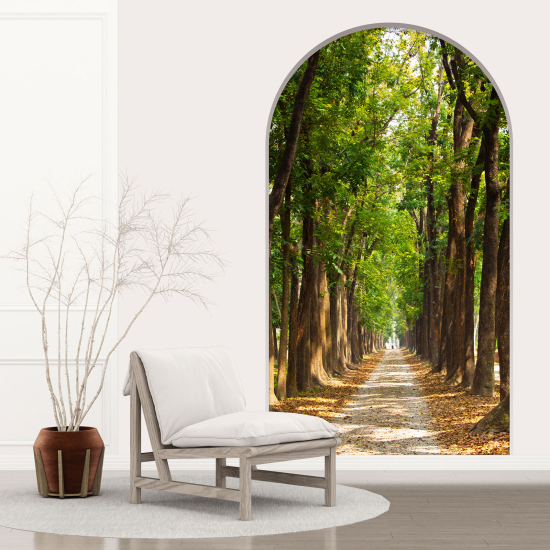 Optical Illusions Arch Wall Sticker - Path