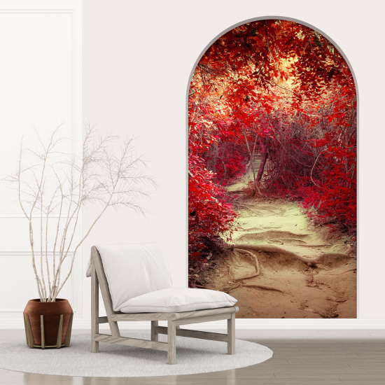 Optical Illusions Arch Wall Sticker - Path