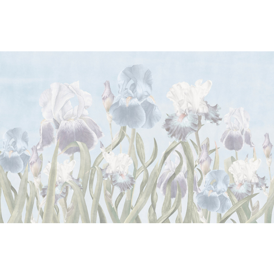 Panoramic Wallpaper - Kid Wall Mural - Flowers