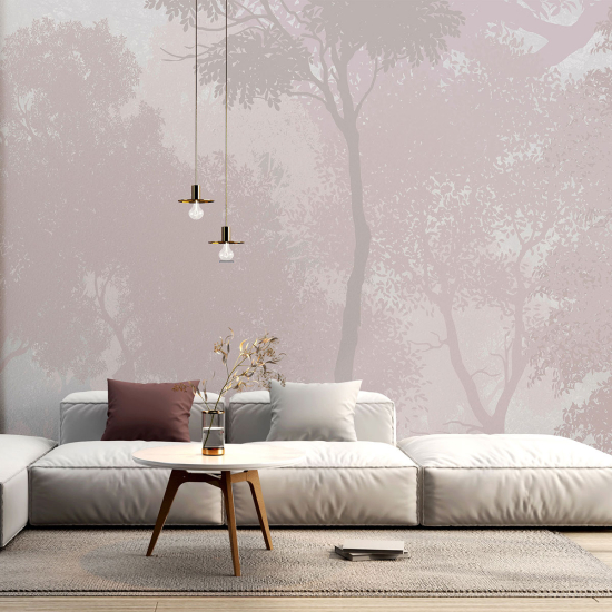 Panoramic Wallpaper - Kid Wall Mural - Forest