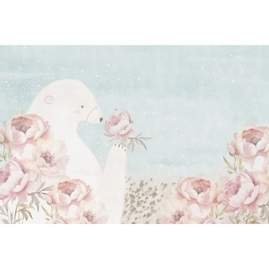 Panoramic Wallpaper - Kid Wall Mural - Polar Bear