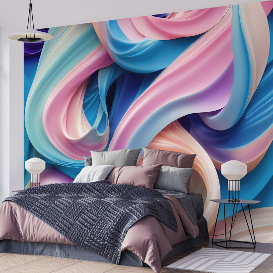 Panoramic Wallpaper - Wall Mural - 3D Effect Design