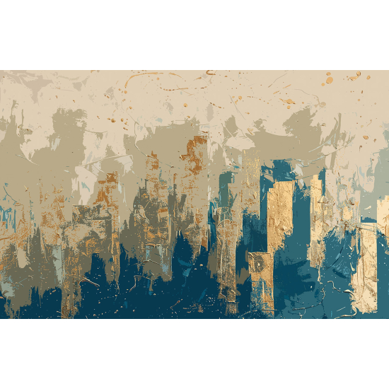 Panoramic Wallpaper - Wall Mural - Abstract