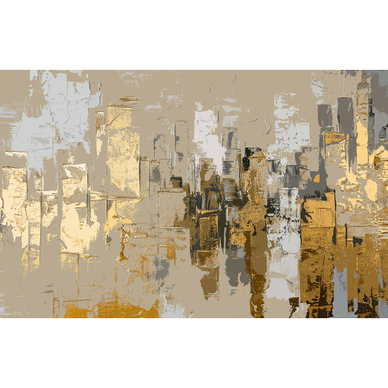 Panoramic Wallpaper - Wall Mural - Abstract