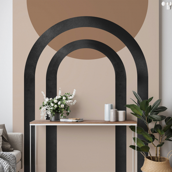 Panoramic Wallpaper - Wall Mural - Arches Design