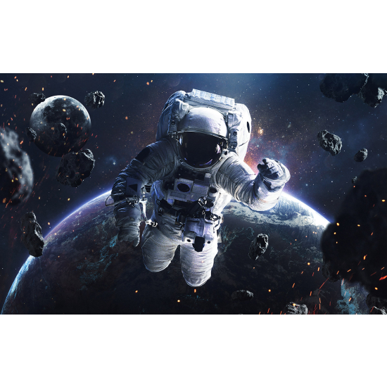 Panoramic Wallpaper - Wall Mural - Astronaut