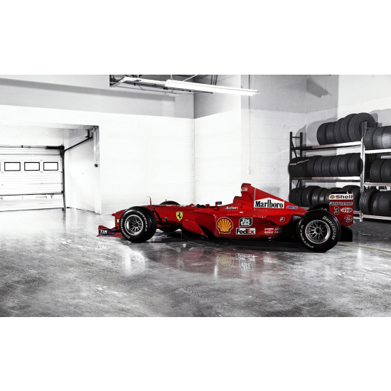 Panoramic Wallpaper - Wall Mural Auto / Car F1 - Formula 1