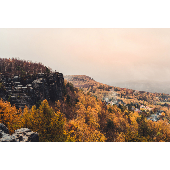 Panoramic Wallpaper - Wall Mural - Autumn Landscape